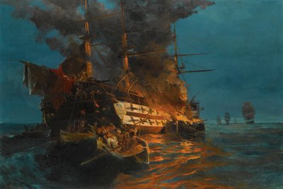 Griekse Onafhankelijkheidsoorlog (of Griekse Revolutie) door Constantin Volanakis