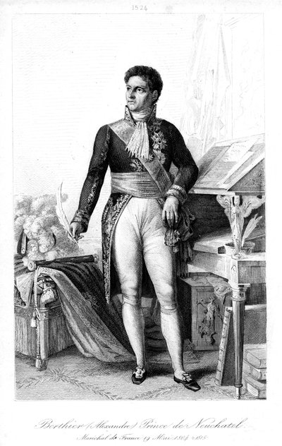 Louis Alexandre Berthier, Maarschalk van Frankrijk door Contenau