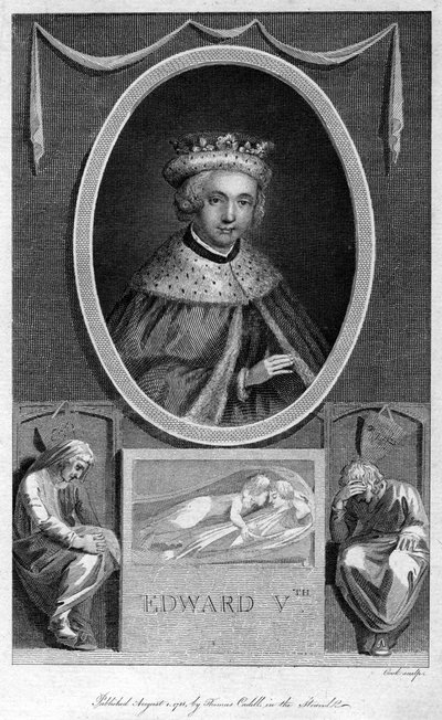 Koning Edward V van Engeland, 1788 door Cook