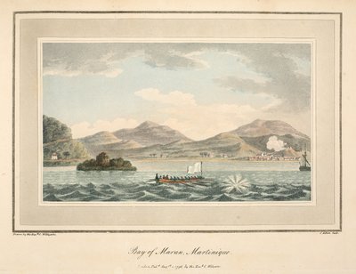 Baai van Maran, Martinique, illustratie uit 