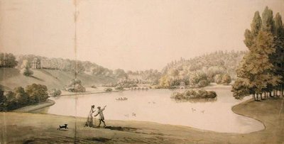 Stourhead, c.1780 door Copplestone Warre Bamfylde