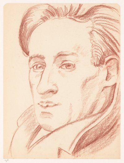 Zelfportret door Cor van Teeseling