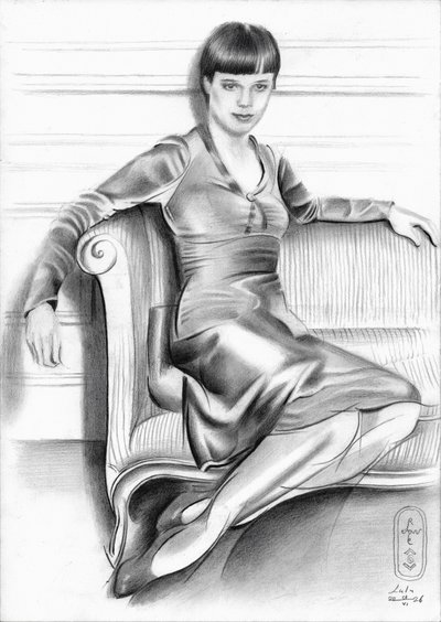 Elegante vrouw in een pose door Corné Akkers