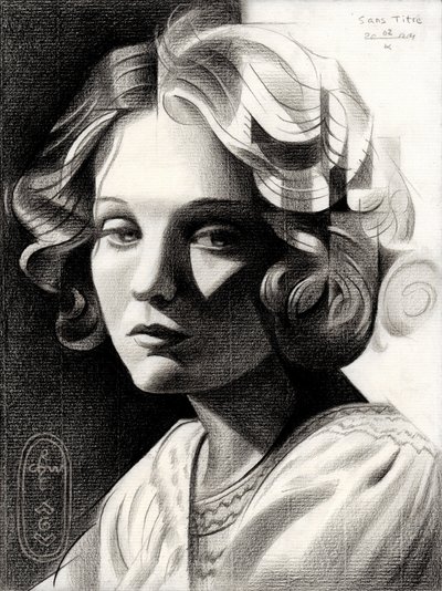 Metterig monochroom portret door Corné Akkers