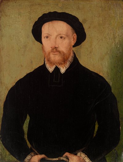 Man met Rood Baard door Corneille de Lyon