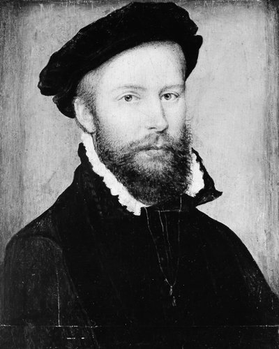 Portret van een man door Corneille de Lyon