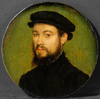 Portret van een man door Corneille de Lyon