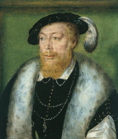 Robert IV de La Marck 1512-1556, hertog van Bouillon door Corneille de Lyon