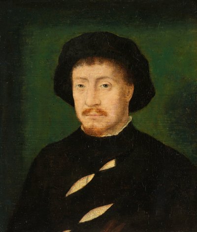 Portret van een man door Corneille de la Haye named