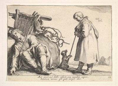 Pleziertjes van bezigheid door Cornelis Bloemaert