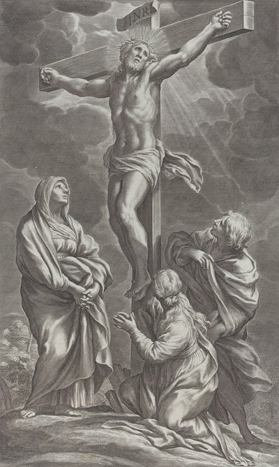 De kruisiging door Cornelis Bloemaert