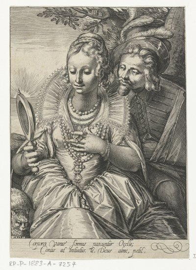Gezicht door Cornelis Boel