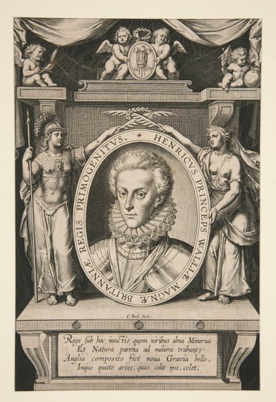 Henry Frederick, Prins van Wales door Cornelis Boel