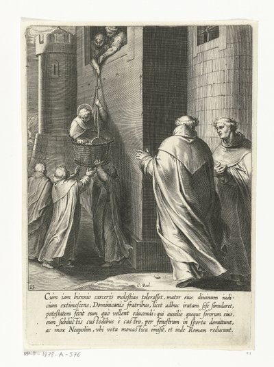Thomas vlucht uit de gevangenis door Cornelis Boel