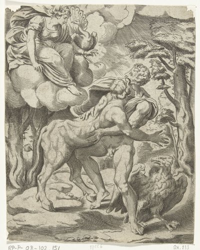 Jupiter, Io en Juno door Cornelis Bos