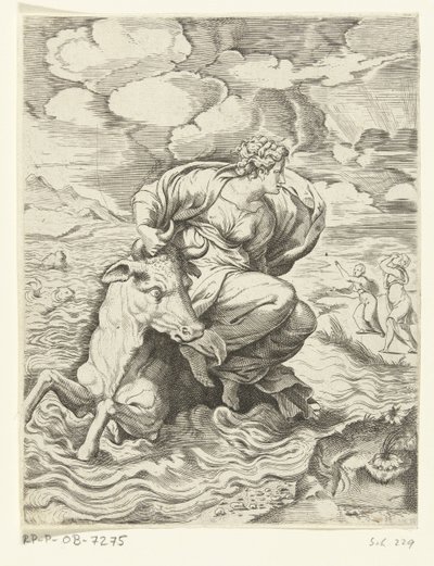 Jupiter en Europa Jupiters liefdesavonturen (series title) door Cornelis Bos