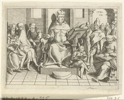 Paulus als leerling door Cornelis Bos