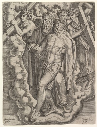 De Drie-eenheid door Cornelis Bos