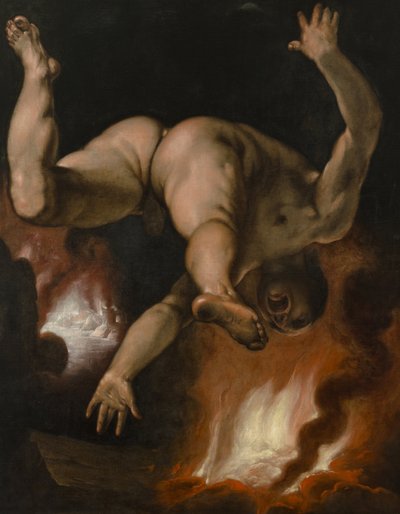 De Val van Ixion, ca. 1588 door Cornelis Cornelisz. Haarlem van