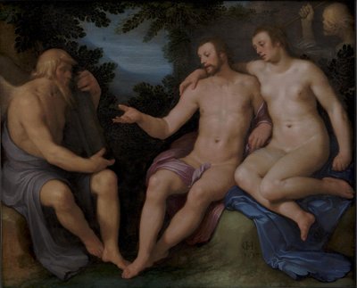 Allegorie op de kortstondigheid van het leven door Cornelis Cornelisz. van Haarlem