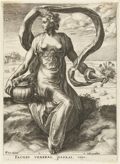 Napaea door Cornelis Cort