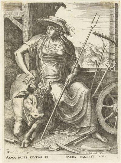 Pales door Cornelis Cort