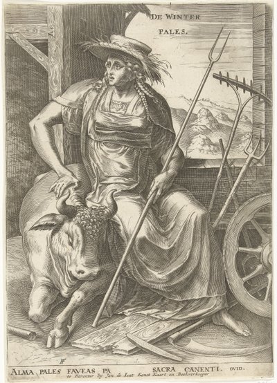 Pales door Cornelis Cort