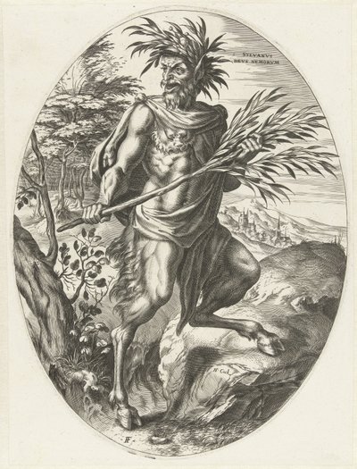 Sylvanus door Cornelis Cort