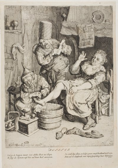 De kopster door Cornelis Dusart