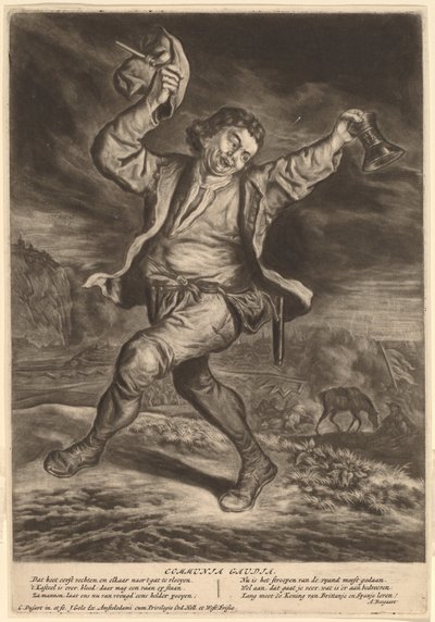 De Gelukkige Patriot door Cornelis Dusart