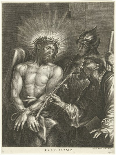 Christus aan het volk getoond (Ecce Homo) door Cornelis Galle (II)