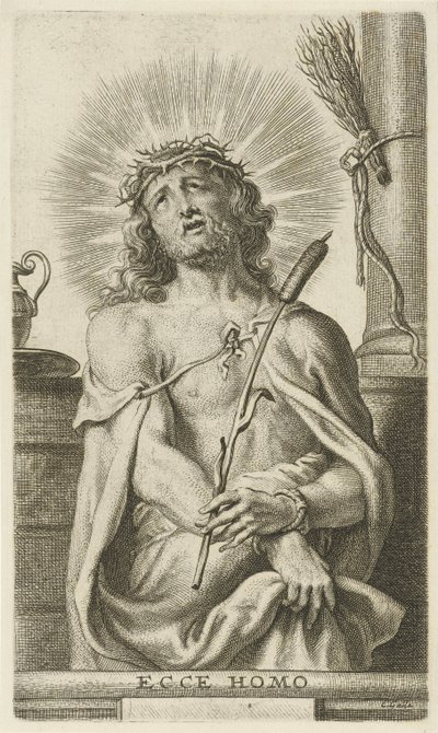 Christus aan het volk getoond (Ecce homo) door Cornelis Galle (II)