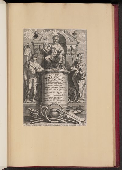Titelpagina voor Hubert Goltzius