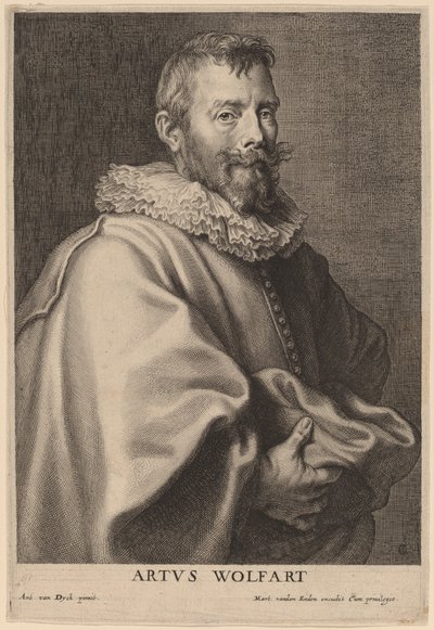Artus Wolfart door Cornelis Galle I after Sir Anthony van Dyck