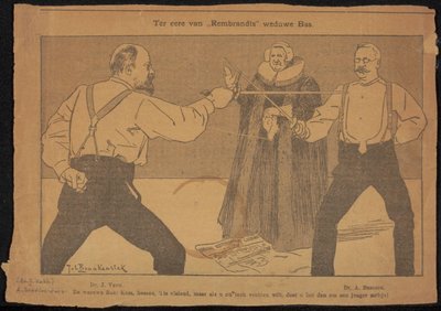 Krantenknipsel uit archief Jan Veth door Cornelis Gerardus 