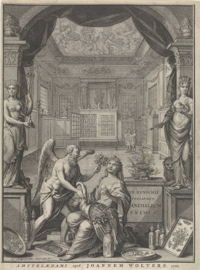 Allegorie van de natuur door Cornelis Huyberts