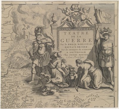 Kaart van de regio Solms tussen Marburg en Frankfurt am Main in Duitsland (blad rechtsboven) door Cornelis Huyberts