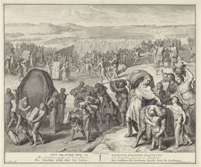 Overtocht over de Jordaan door Cornelis Huyberts