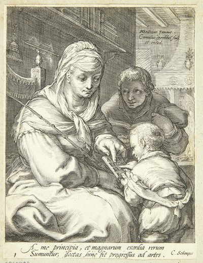 Grammatica door Cornelis Jacobsz Drebbel
