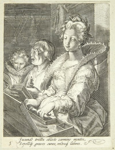 Muziek door Cornelis Jacobsz Drebbel