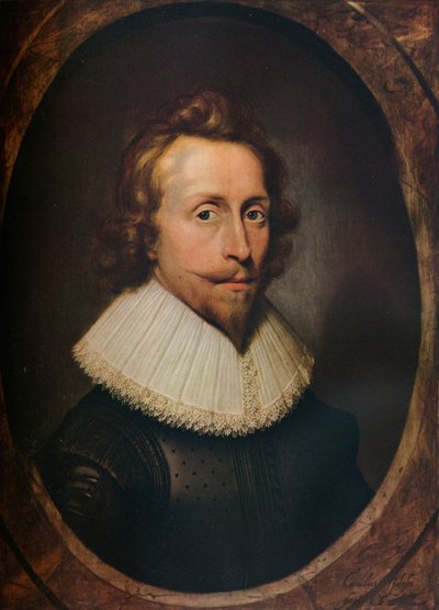 John Fletcher, 17e eeuw door Cornelis Janssens van Ceulen