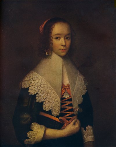 Portret van een Meisje, 17e eeuw, 1916 door Cornelis Janssens van Ceulen