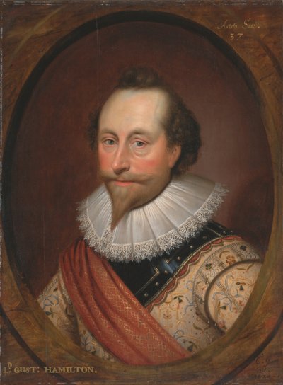 Sir Alexander Temple door Cornelis Janssens van Ceulen