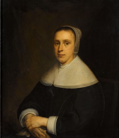 Portret van Elisabeth Vervoorn (1617-57) door Cornelis Jonson van Ceulen (I)