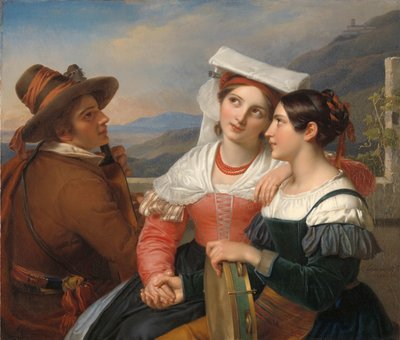Van één hart door Cornelis Kruseman