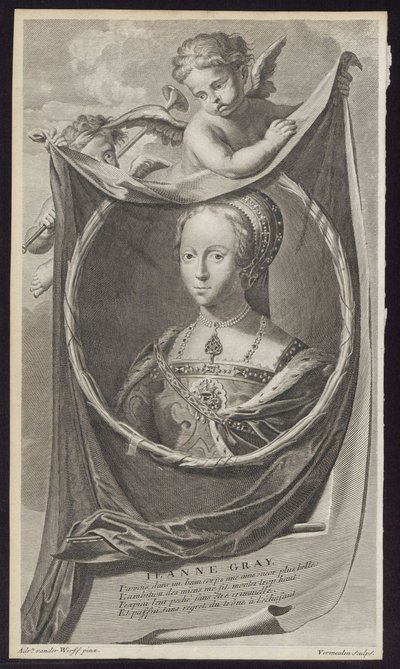 Jane Grey, 1697 door Cornelis Martinus Vermeulen
