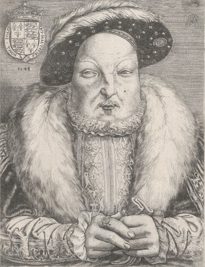 Portret van Hendrik VIII door Cornelis Massys