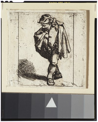 Man met Eén Hand in Zijn Dublet door Cornelis Pietersz Bega