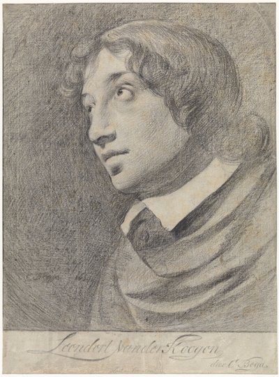 Portret van Leendert van der Cooghen door Cornelis Pietersz. Bega