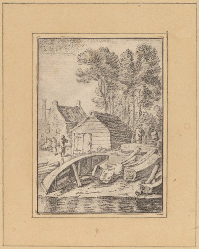 Scheepswerf door Cornelis Ploos van Amstel